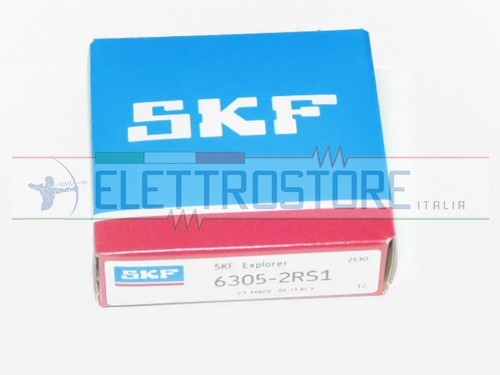 CUSCINETTO 6305 2RS SKF 25x62x17mm 6305 SKF