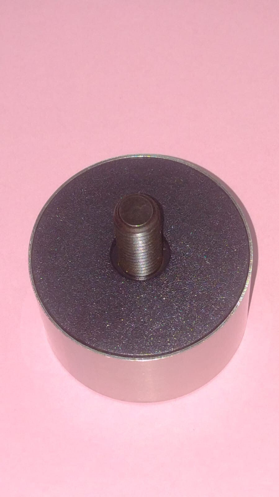 PIEDINO INOX FISSO Ø50mm H.30mm M10x35