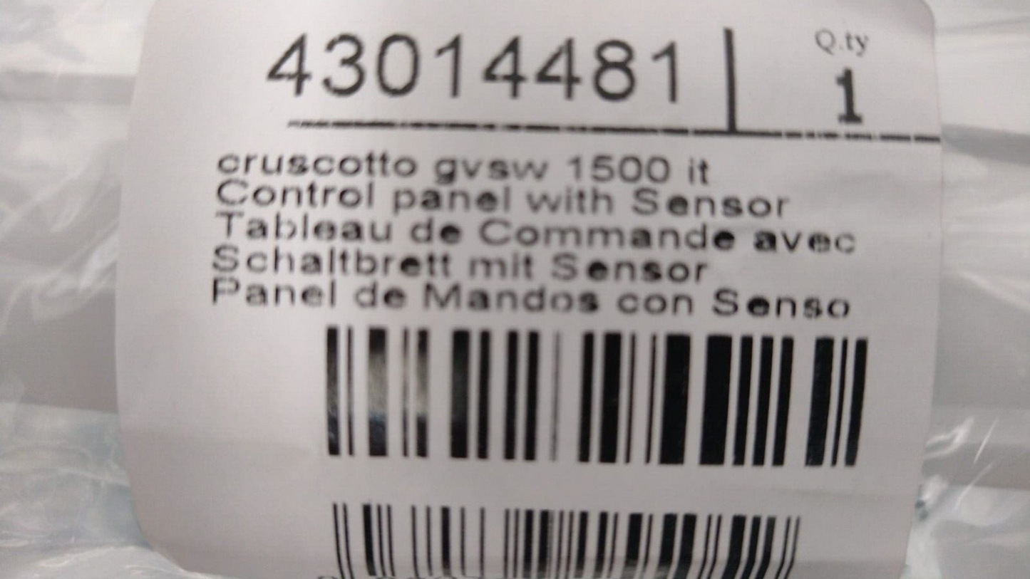 CRUSCOTTO CON SENSORE LAVATRICE CANDY ORIGINALE 43014481