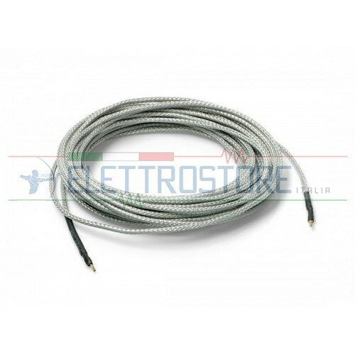 CAVO RISCALDANTE 5mt 175W 220V SILICONICO CALZA in METALLO RESISTENZA FLESSIBILE