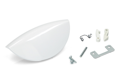 KIT MANIGLIA APERTURA SPORTELLO OBLÒ CANDY HOOVER ZEROWATT 49001136 91942583