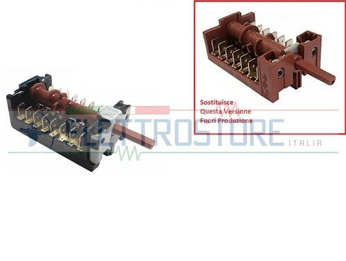 COMMUTATORE FORNO ATLANTIC BOMPANI VESTEL GOTTAK 850605 POSIZIONI 4+0 45519203