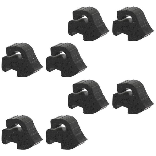 KIT 8 PEZZI GOMMINI GRIGLIE PIANO COTTURA ANTIGRAFFIO ARISTON C00075434