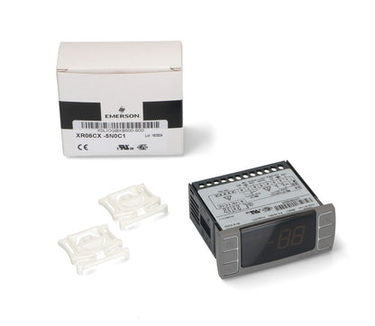 TERMOSTATO DIGITALE 230V EMERSON XR06CX, XR06CX-5N0C1
