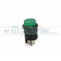 INTERRUTTORE BIPOLARE TONDO VERDE LUMINOSO Ø24mm. 250V 16A 4 contatti