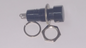 PULSANTE N.A. A SALDARE 25V PUSH ON NERO DIAMETRO FILETTO 11,5mm