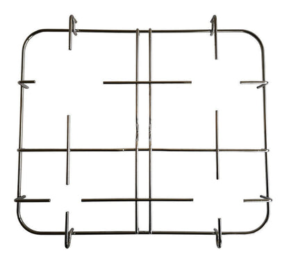 GRIGLIA IN FILO CROMATO 4 FUOCHI 35 X 42cm BOMPANI F0401