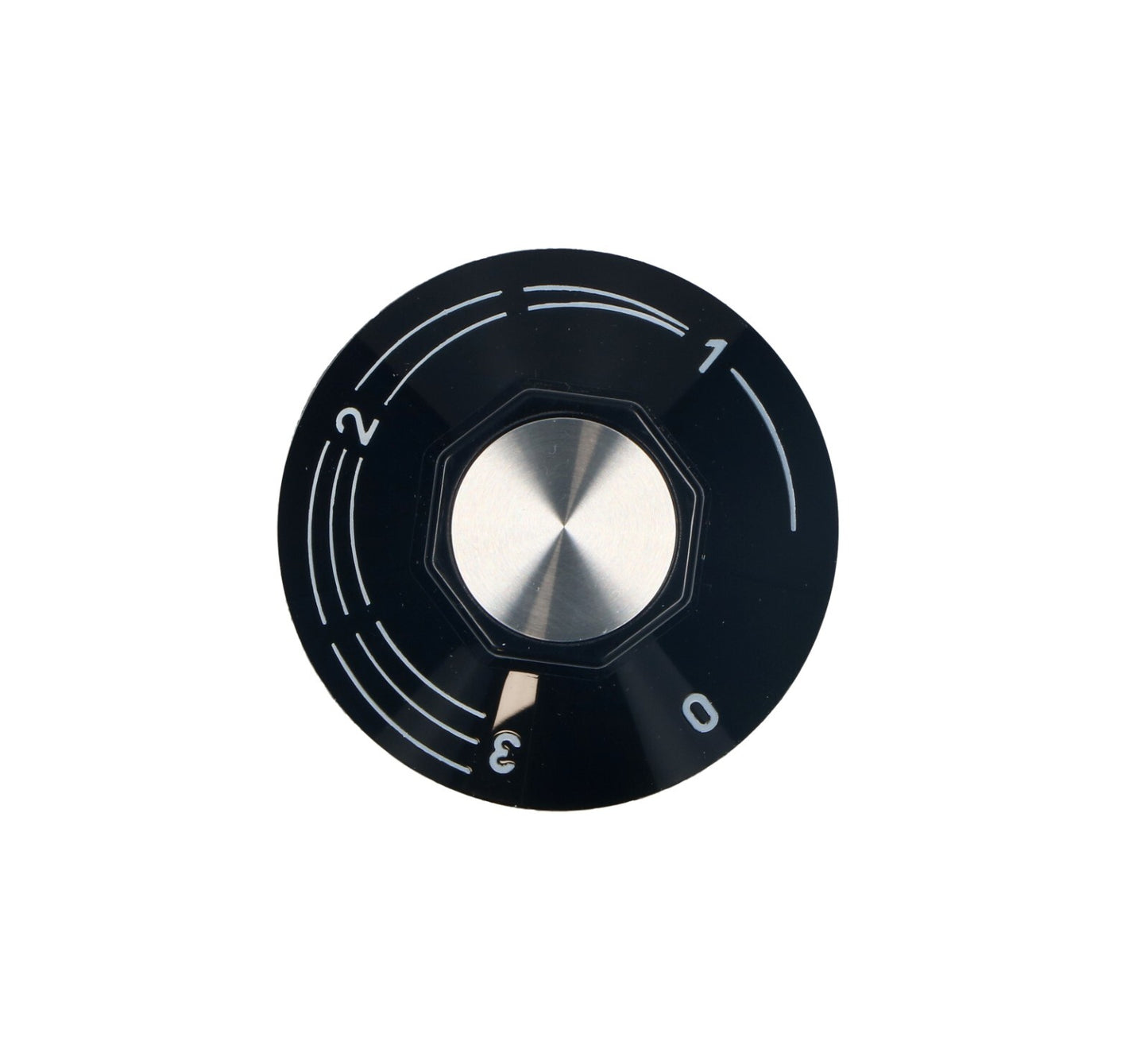 MANOPOLA REGOLAZIONE NERA ø 50mm EGO 0000.524.010 3241566