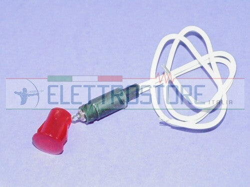 SEGNALATORE LUMINOSO SPIA LUMINOSA ROSSA Ø10MM 220V 1pz