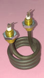 RESISTENZA 1000W 230V D.57 LSF=61mm M12X1,25 M1/4" INCOLOY® FAEMA TIPO FAMIGLIA