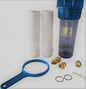 KIT FILTRO 9'' ATT. 3/4'' CARTUCCIA FILO RIAVVOLTO 50 MICRON