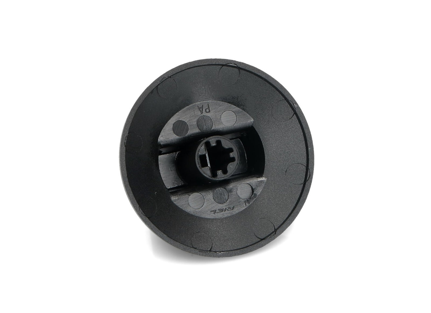 MANOPOLA REGOLAZIONE NERA ø 50mm EGO 0000.524.154 0-12