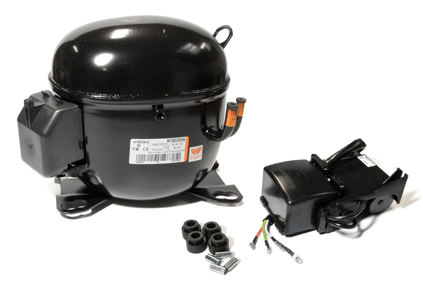 COMPRESSORE EMBRACO NT6220GK R404a MHBP 14,5cc