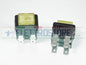 interruttore a pressione dimensioni di montaggio 19x13mm giallo 2NO 250V