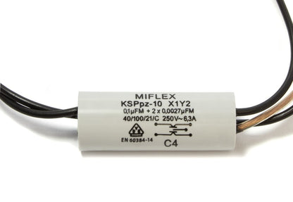 CONDENSATORE ANTIDISTURBO FILTRO ANTIDISTURBO MIFLEX 0,1MF