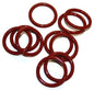 GUARNIZIONE OR ø9x2,2 mm SILICONE ROSSO SANREMO 10505082 1pz