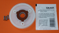 GRAEF INGRANAGGIO AFFETTATRICE MOD. MASTER 188EU NYLON