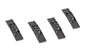 KIT 4 TAMPONI CUSCINETTO SCANALATO PER ASCIUGATRICE ARISTON INDESIT C00255284