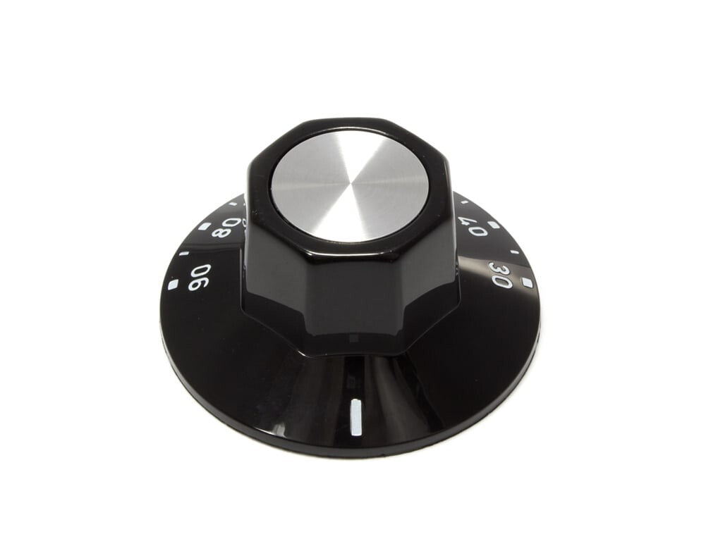 MANOPOLA SCALDAVIVANDE NERA ø 50 mm 30-90°C EGO 0000.524.804 3241721