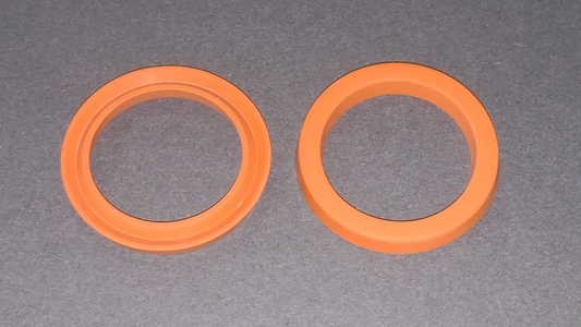 GUARNIZIONE PISTONE 44x33x5,5mm SILICONE 80 SH ROSSO LA  PAVONI 361005 5501105