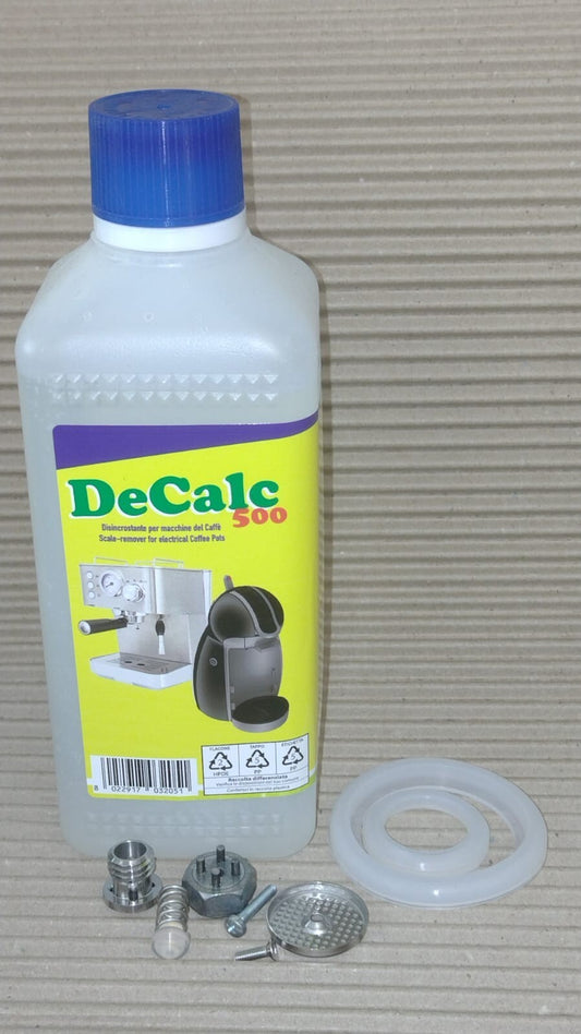 KIT MOKONA BIALETTI COMPLETO + CHIAVE + DECALCIFICANTE 500ml SPEDIZ.CON CORRIERE