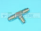 RACCORDO TEE FLARE 1/4 SAE M X 1/8 NPT M X 1/4SAE M