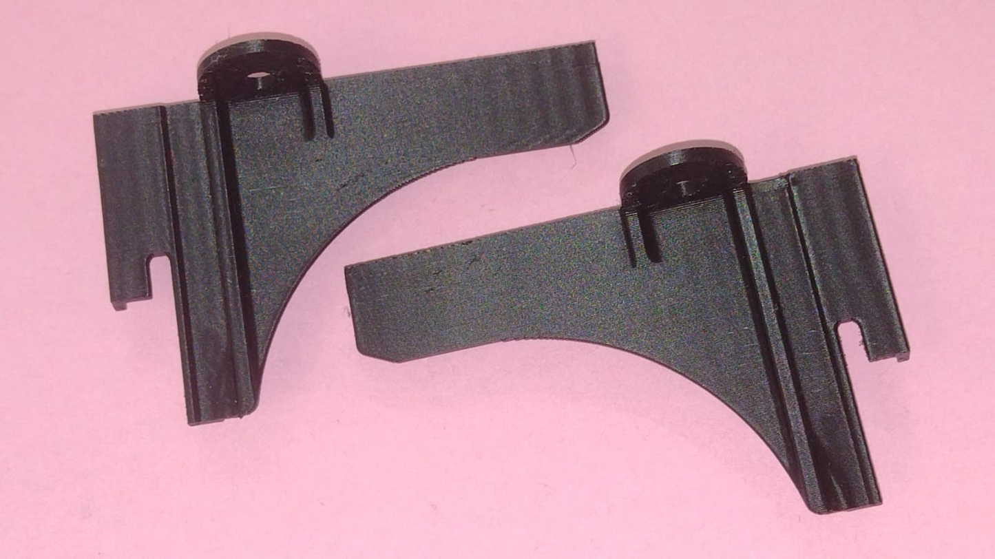 ARISTON KIT ANGOLARE FISSAGGIO DX+SX LAVASTOVIGLIE C00260214 + C00260213 ADATTAB