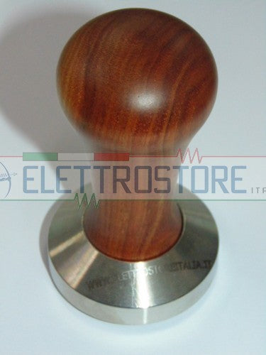 PRESSINO CLASS in NOCE CON BASE INOX DIA 53mm FONDO CONVESSO PRES867BX