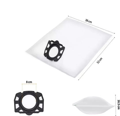 KA4M 5 Sacchetti Karcher Aspirapolvere KFI 357 WD3 WD2 plus KWD 1 - 3 WD 2 WD