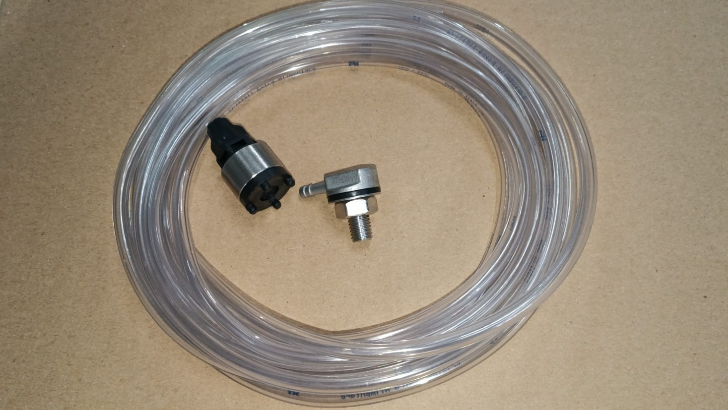 CORREDO POMPA PERISTALTICA CON VALVOLA PESCAGGIO FILTRO + RITEGNO