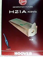 Ricambi 24: 5 SACCHI CARTA PER ASPIRAPOLVERE SCOPA HOOVER ACENTA 5_sacchi_carta.jpg