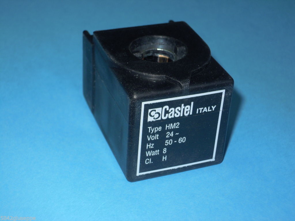 Ricambi 19: BOBINA CASTEL TYPE HM2 220/230VAC 50/60HZ 8W TU50°C bobina_castel_-_copia.jpg