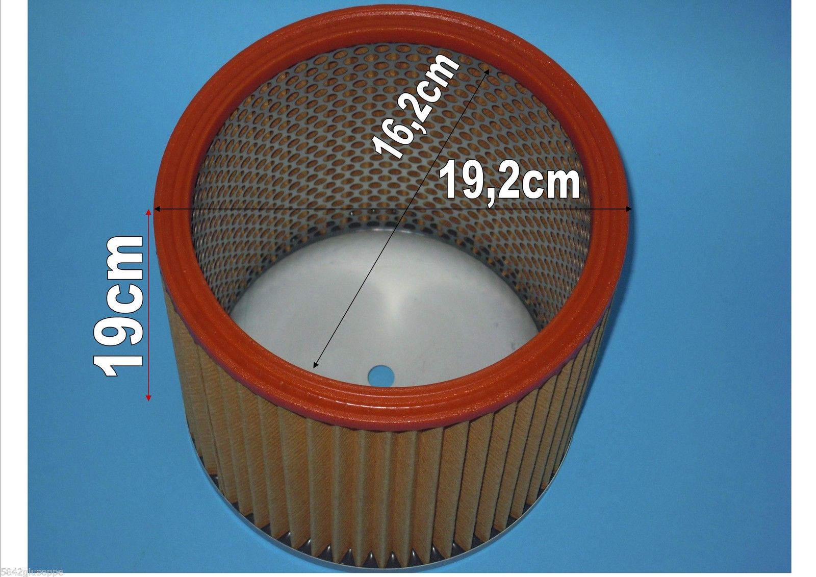 Ricambi 24: FILTRO A CARTUCCIA BIDONE HOOVER + UNIVERSALE CON FORO CENTRALE filtro_a_cartuccia_bidone_hoover_+_universale_con_foro_centrale.jpg