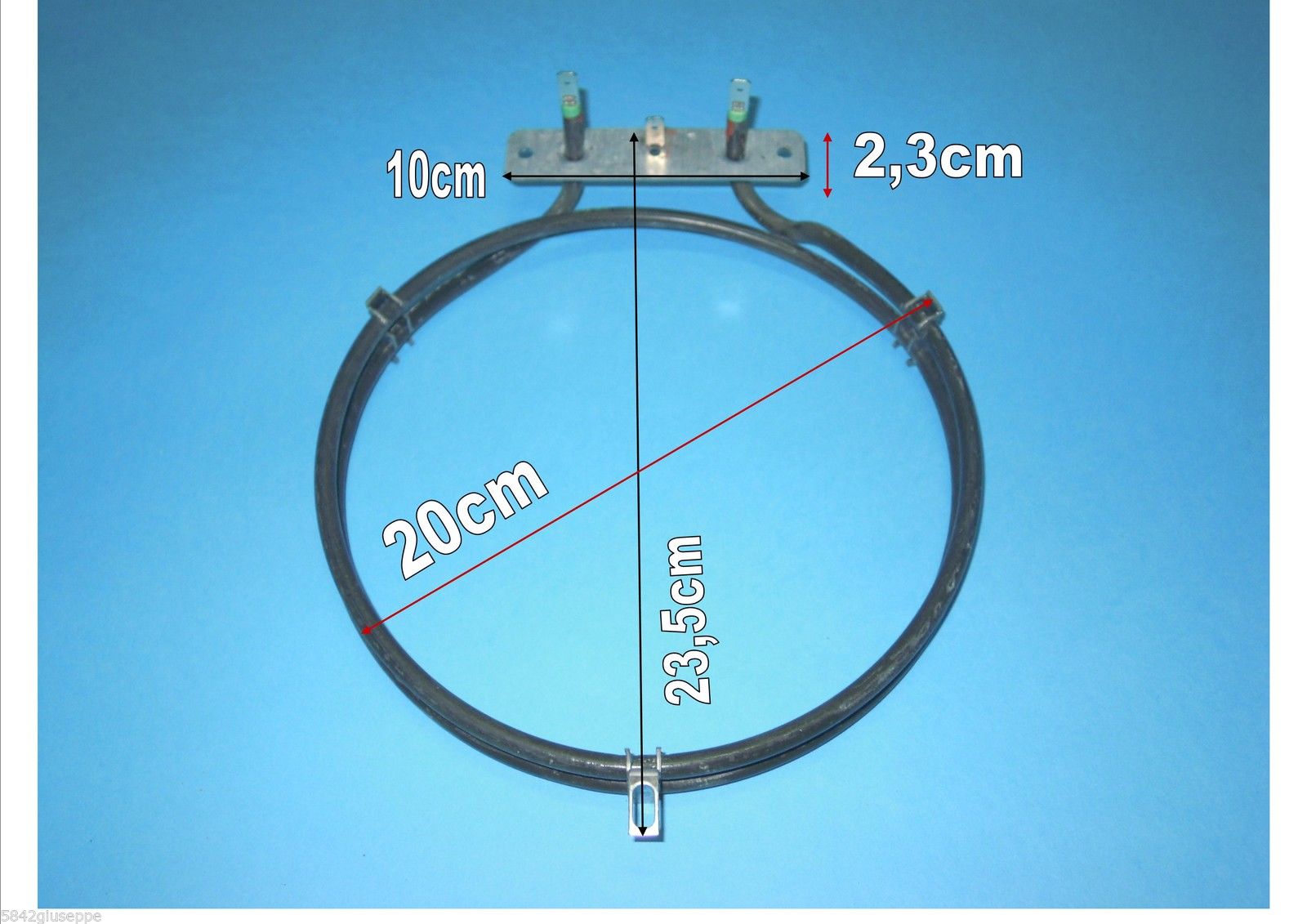 Ricambi 5: RESISTENZA BAUKNECHT FORNO VENTILATO 2000W + VARIE MARCHE resistenza_bauknecht_forno_ventilato_2000w_+_varie_marche.jpg