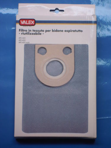 Ricambi 24: FILTRO IN TESSUTO X BIDONE ASPIRATUTTO VALEX APL1423 vale_sacchetto_per_bidone.jpg